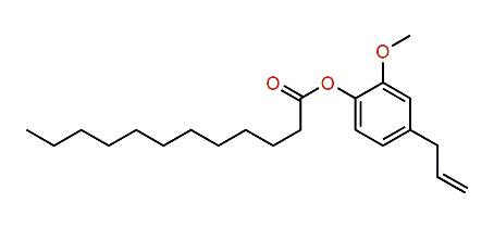 4-Allyl-2-methoxyphenyl dodecanoate